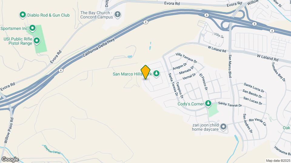 2797 Rio Seco Dr Map and Location Details