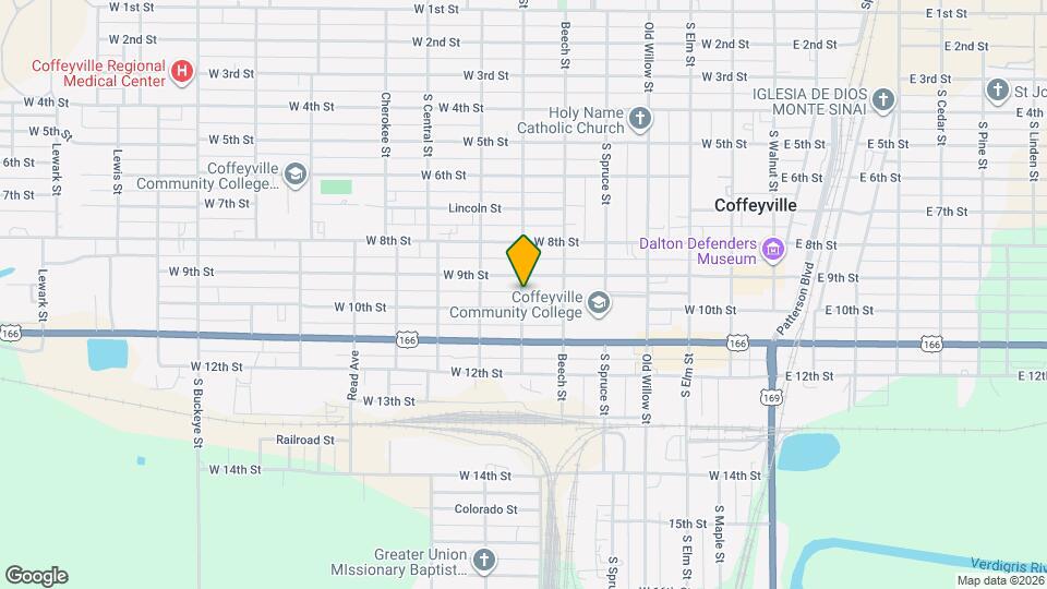 910 Camden St Map and Location Details