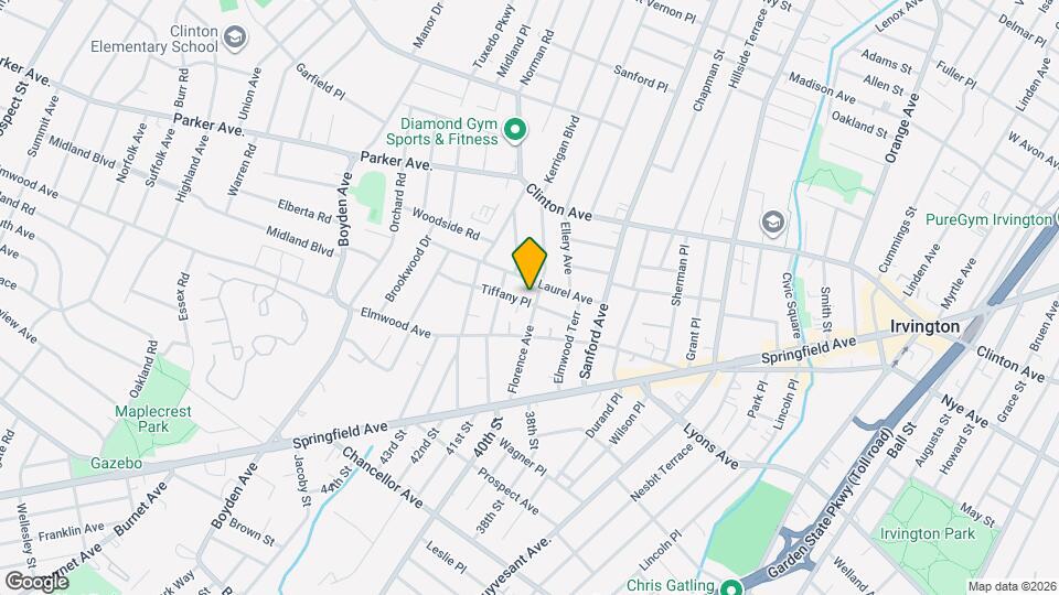 36 Tiffany Pl Map and Location Details