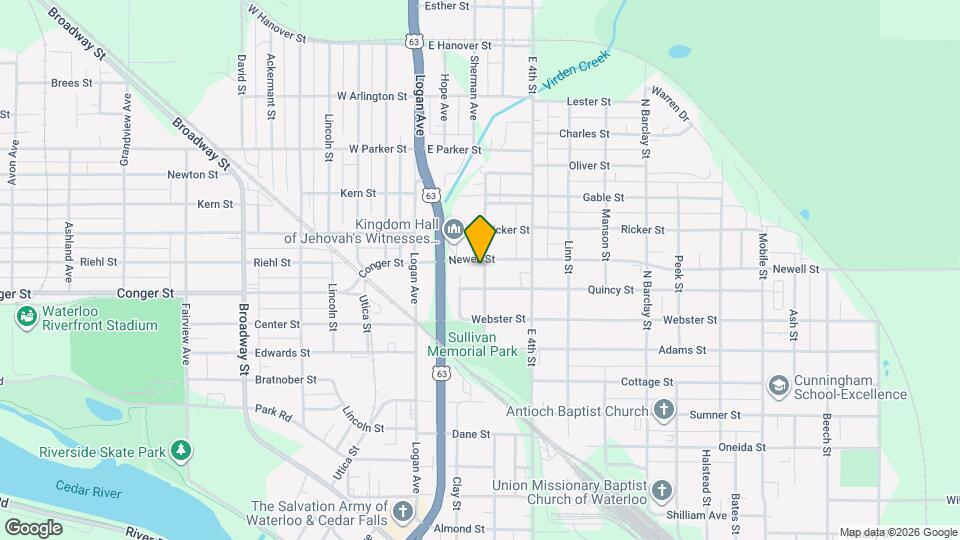 419 Ankeny St Map and Location Details