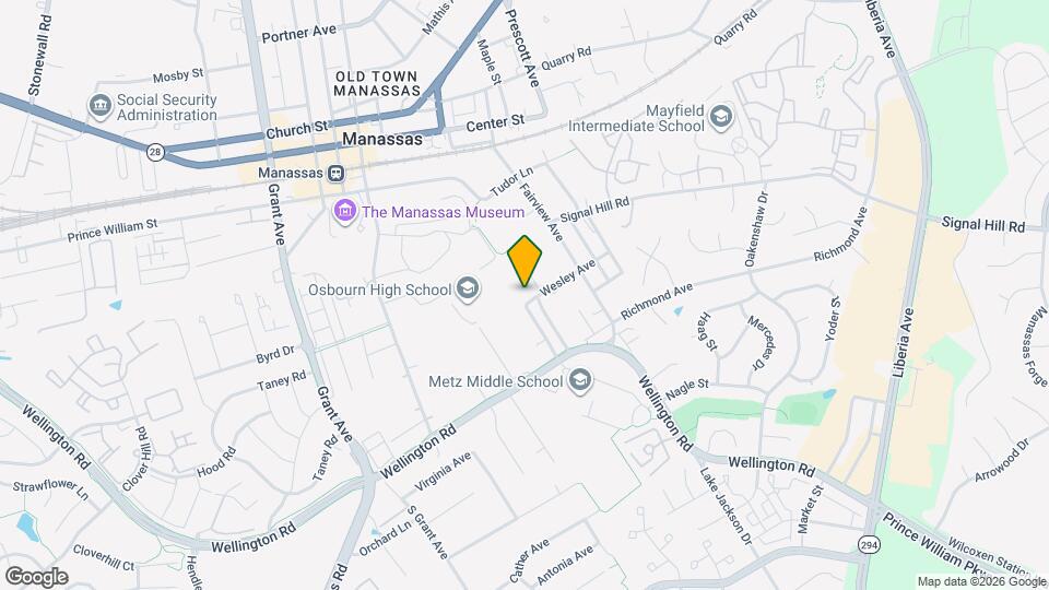 8810 Wesley Ave Map and Location Details