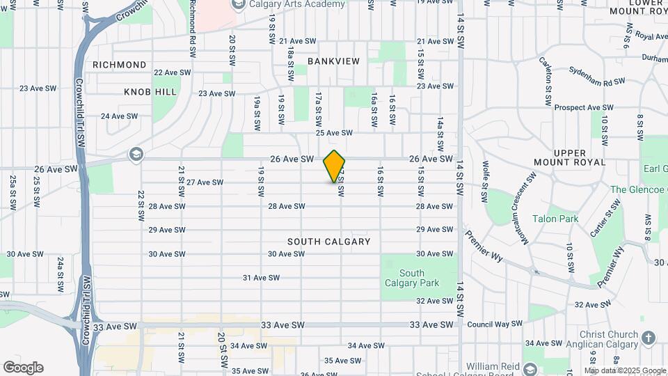 1803 27 Av SW Map and Location Details