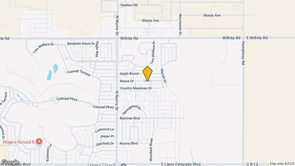 2225 Reese Dr Map and Location Details