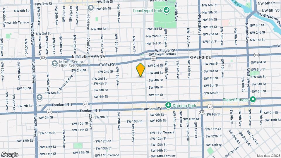 1736 SW 3rd St Map and Location Details