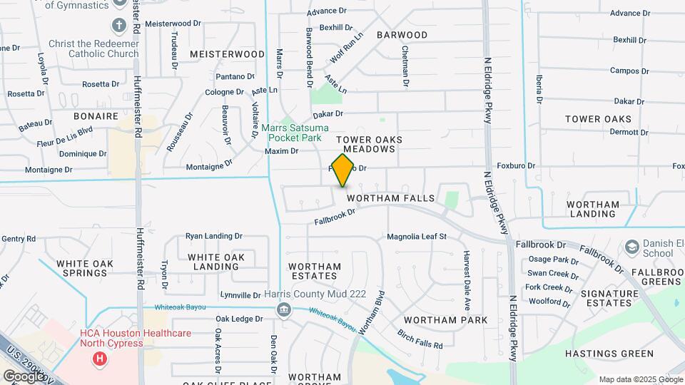 11115 Lori Brook Ln Map and Location Details