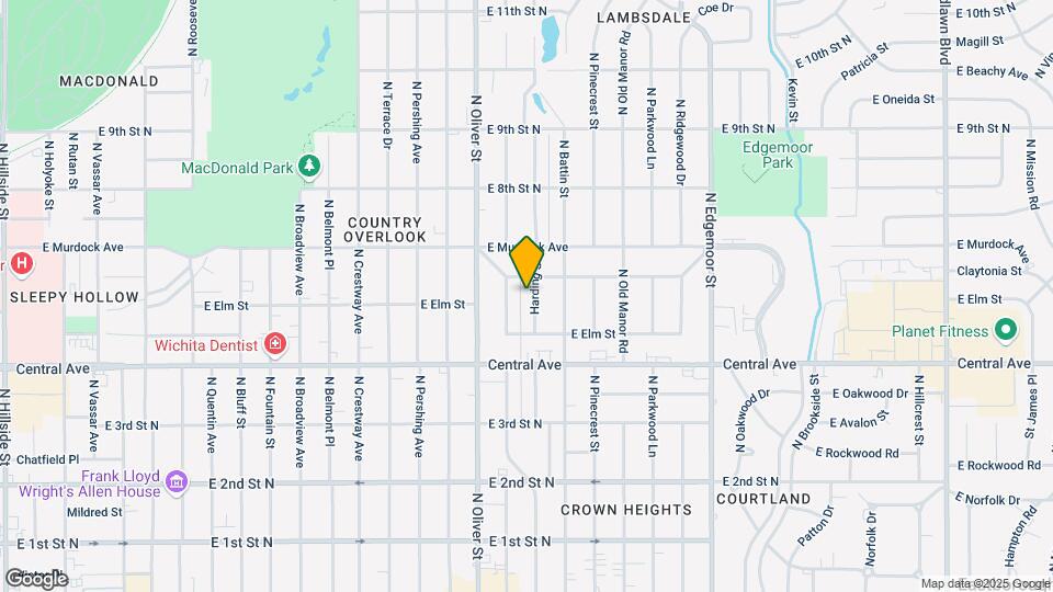 639 Harding St Map and Location Details