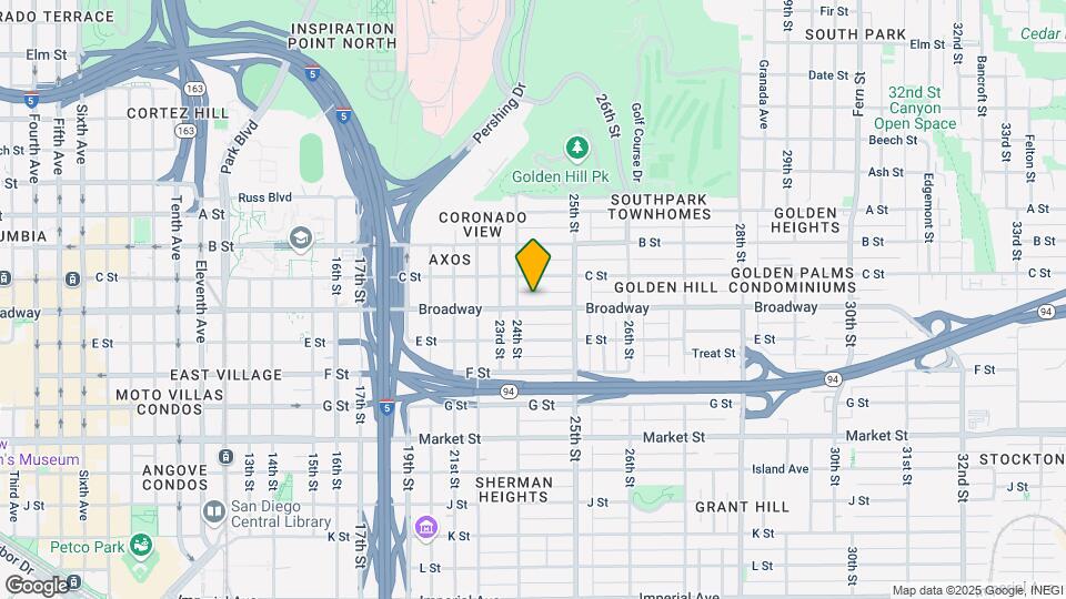2424 Broadway Map and Location Details
