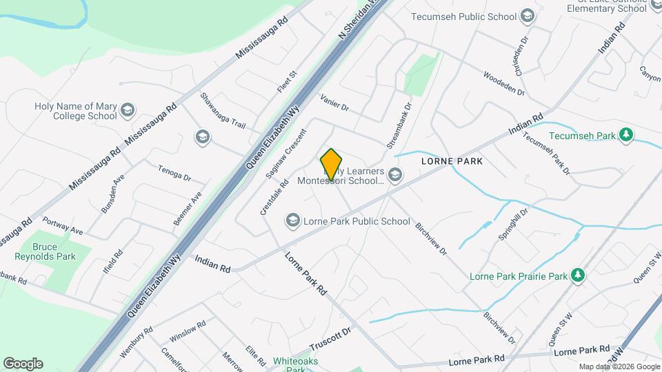 1546 Lorne Wood Rd Map and Location Details