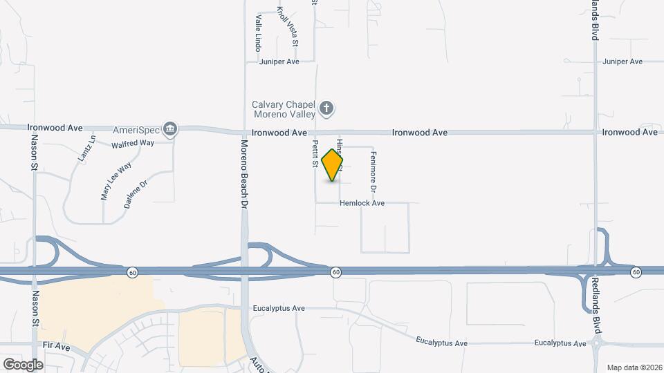 12199 Hinson St Mapa y Detalles de la Ubicación