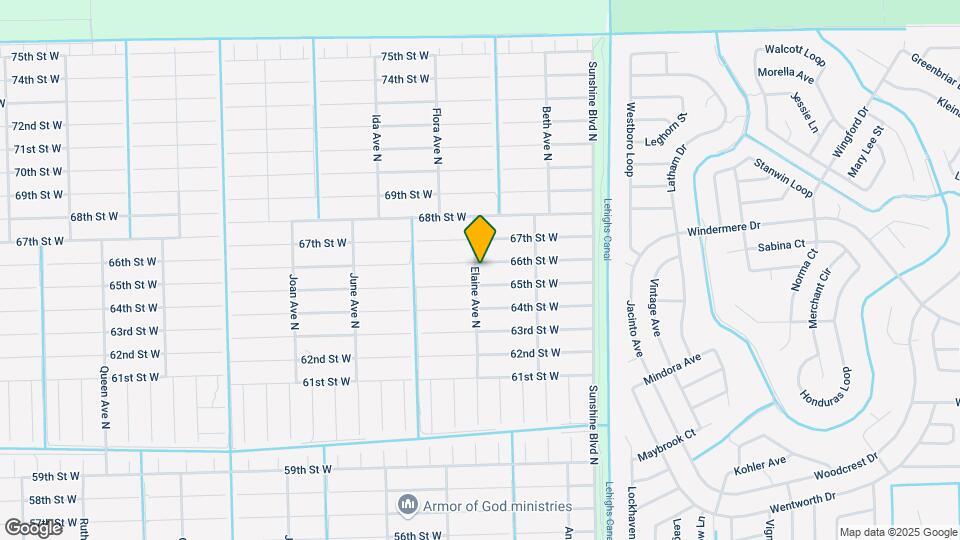2619 66th St W Mapa y Detalles de la Ubicación