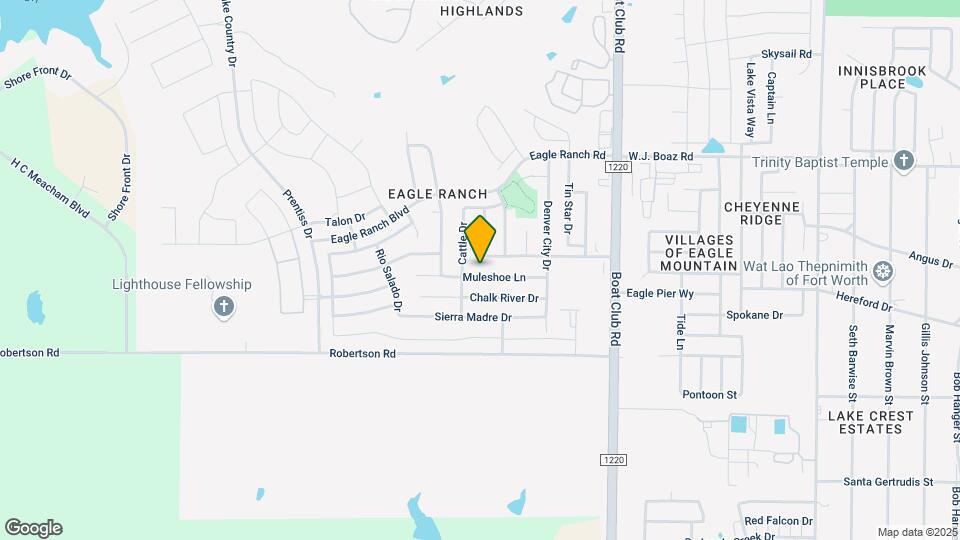 3408 Muleshoe Ln Map and Location Details