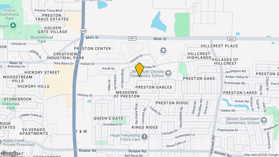 9900 Buckingham Ln Map and Location Details