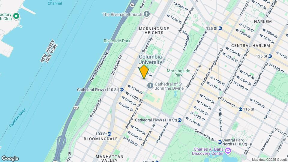 526 W 113th St Map and Location Details
