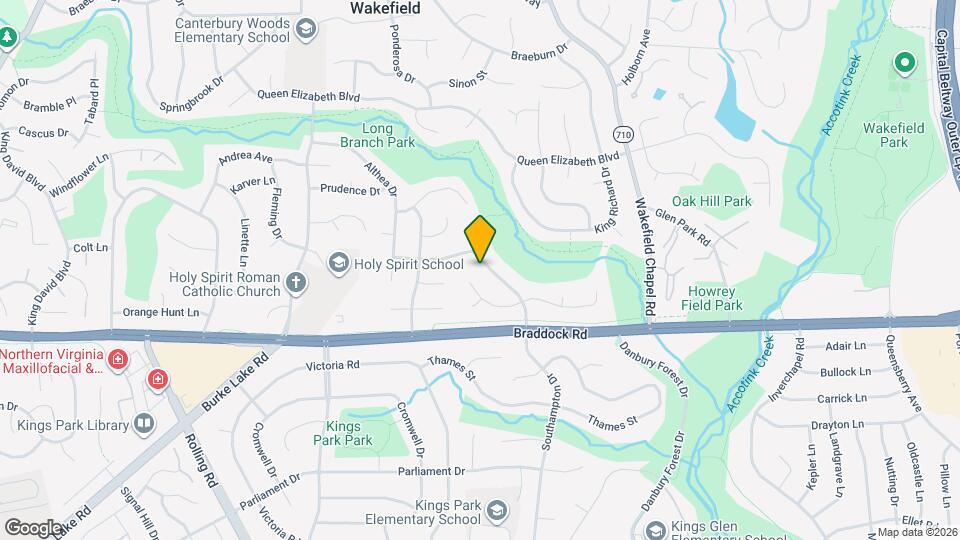 5104 Southampton Dr Map and Location Details