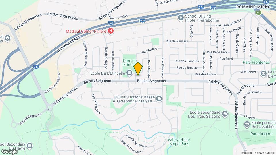 2205 Des Seigneurs Boul Map and Location Details