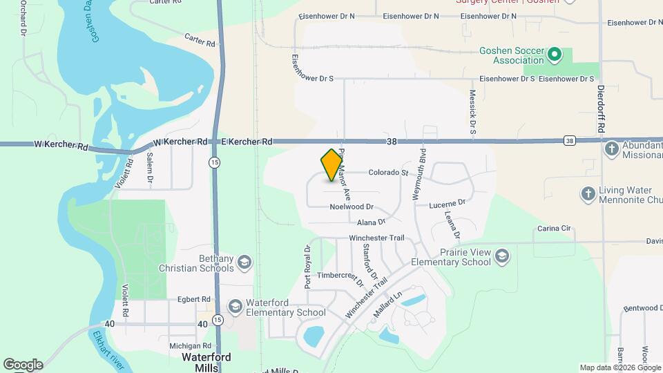 509 Bayberry Dr Map and Location Details