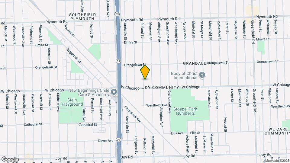9540 Rutland St Map and Location Details