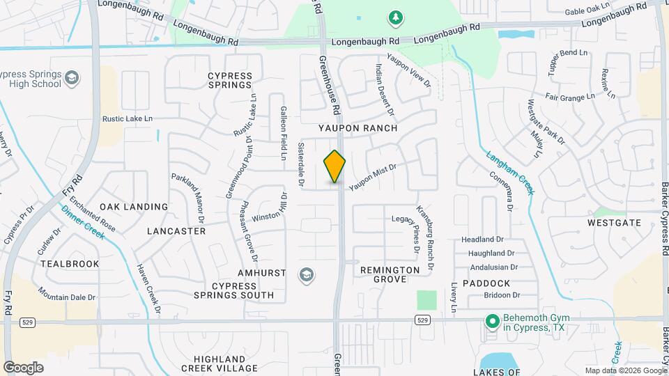 7602 Little Thicket Ct Map and Location Details