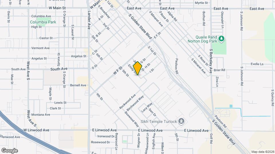 902 Emily St Mapa y Detalles de la Ubicación