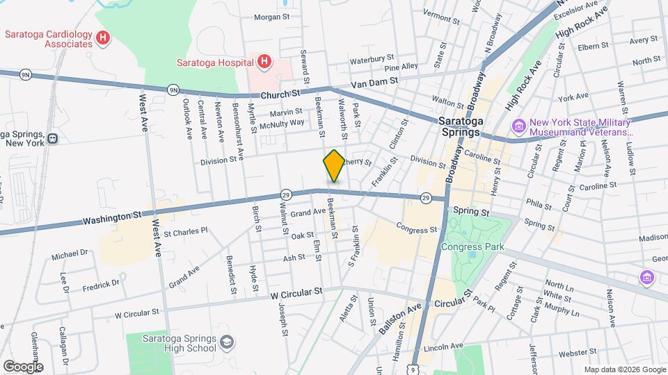 133 Washington St, Unit 1 Map and Location Details