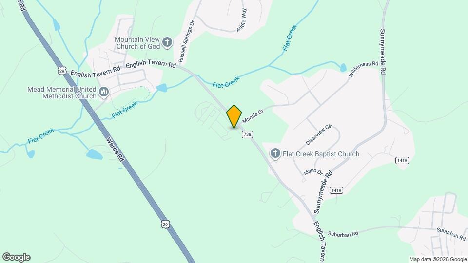 36 English Commons Dr Mapa y Detalles de la Ubicación