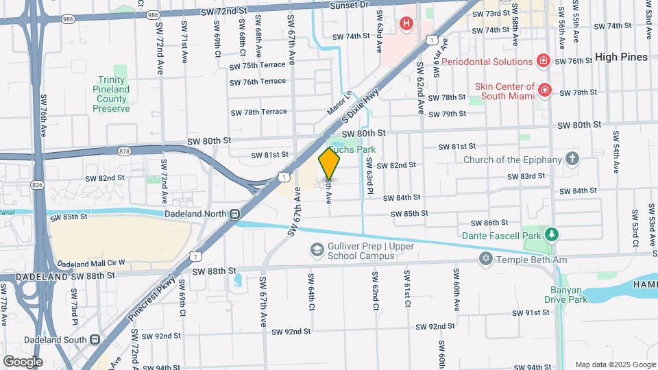 10833 SW 83rd St Map and Location Details