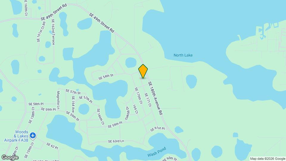 5515 SE 171 Ct Map and Location Details