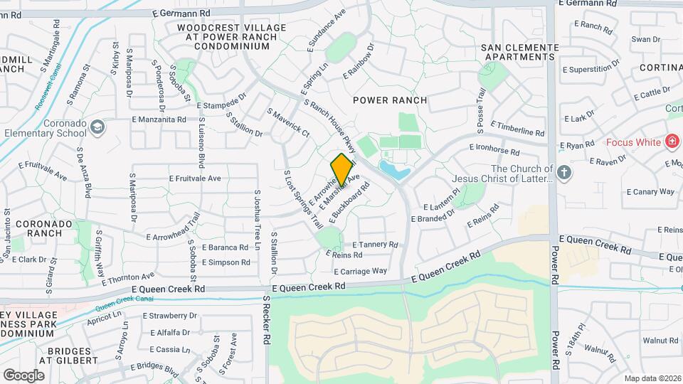 4231 E Marshall Ave Map and Location Details