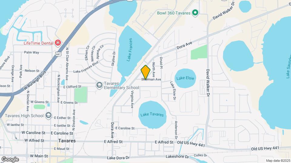 1304 Sherman Ave Map and Location Details