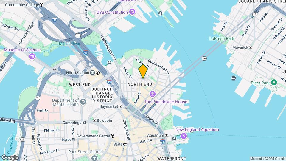 46 N Bennet St, Unit 5 Map and Location Details
