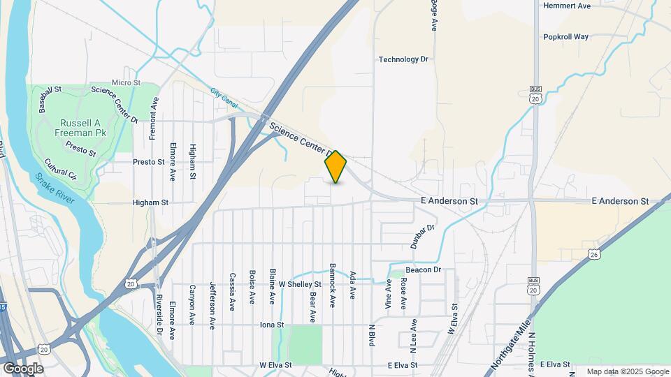 280 W Anderson St, Unit 4 Map and Location Details