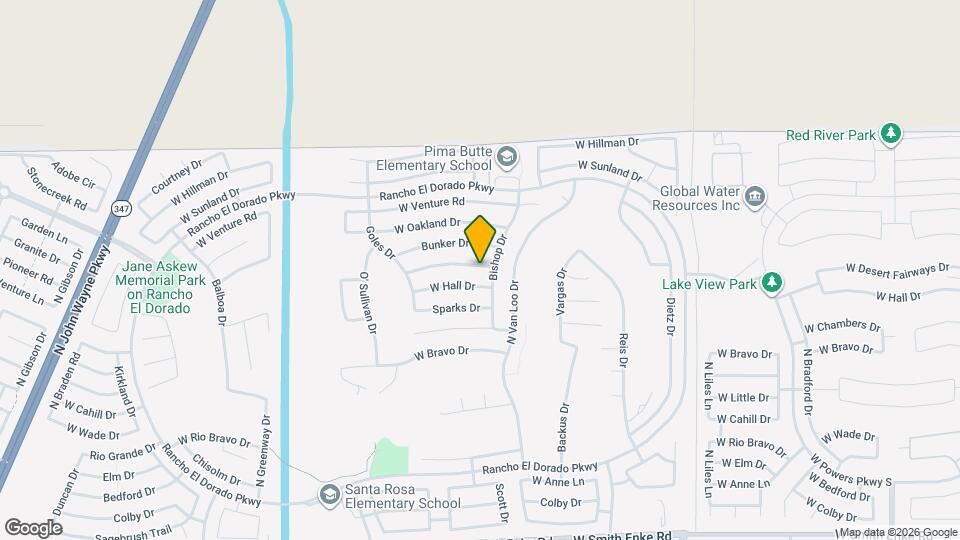 42309 W Desert Fairways Dr Map and Location Details