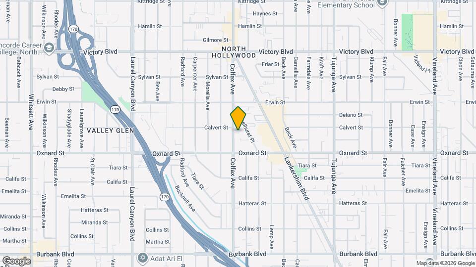 6048 Colfax Ave Map and Location Details