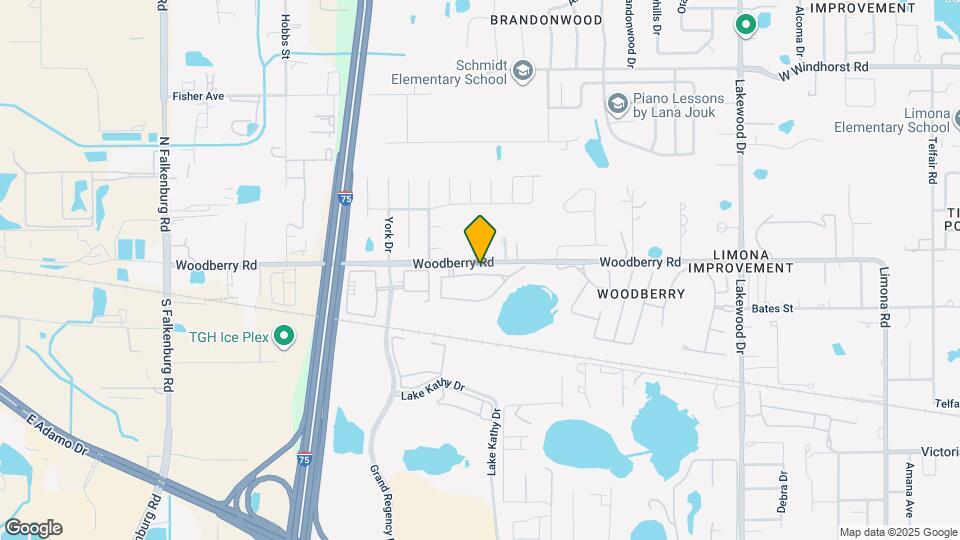 2252 Lake Woodberry Cir Map and Location Details