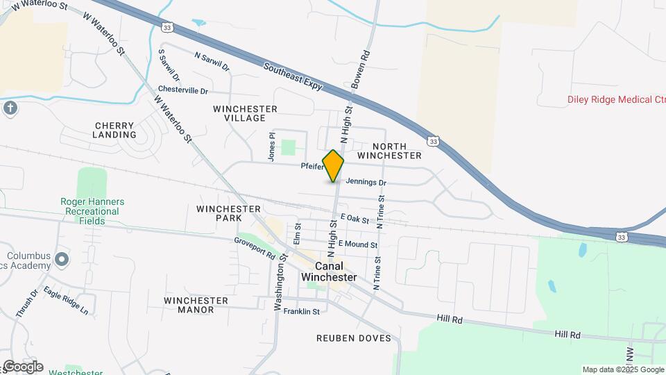 Winchester Arm Apartments Mapa y Detalles de la Ubicación