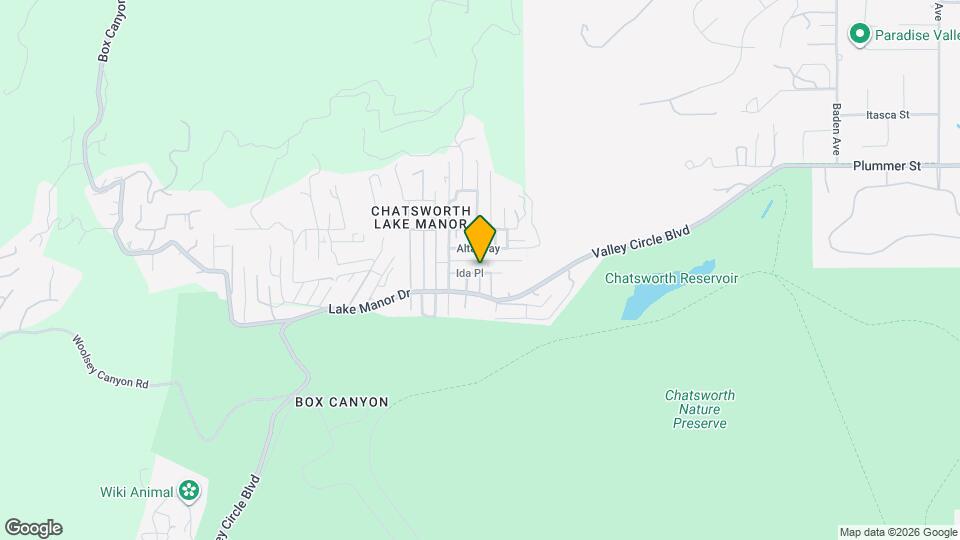 23321 Ida Pl Map and Location Details