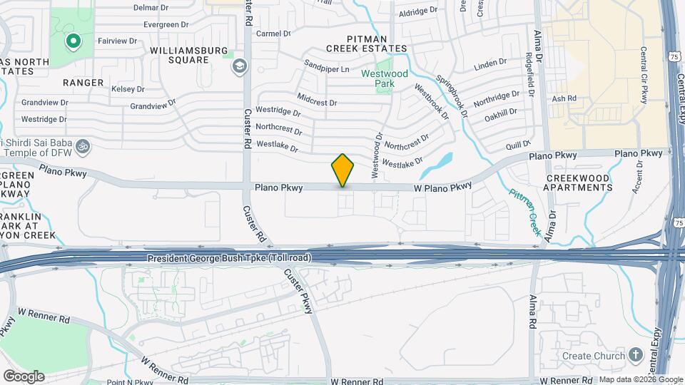 1863 Bluestem Ln Map and Location Details