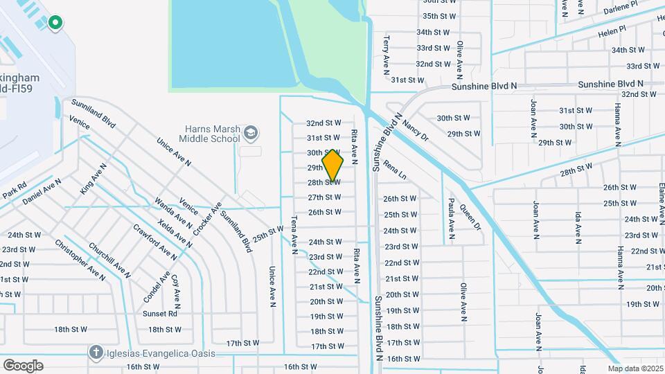 3409 28th St W Map and Location Details