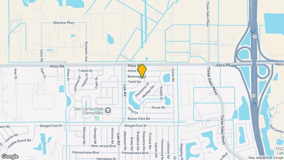 8357 Tahiti Rd Map and Location Details