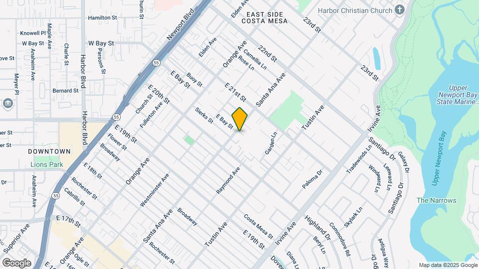 2042 Santa Ana Ave Map and Location Details