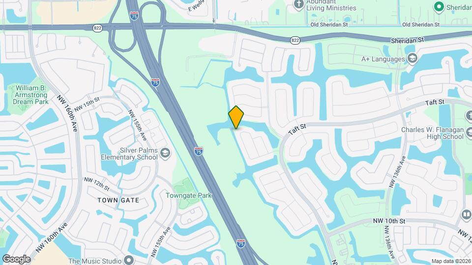 1688 NW 144th Way Map and Location Details