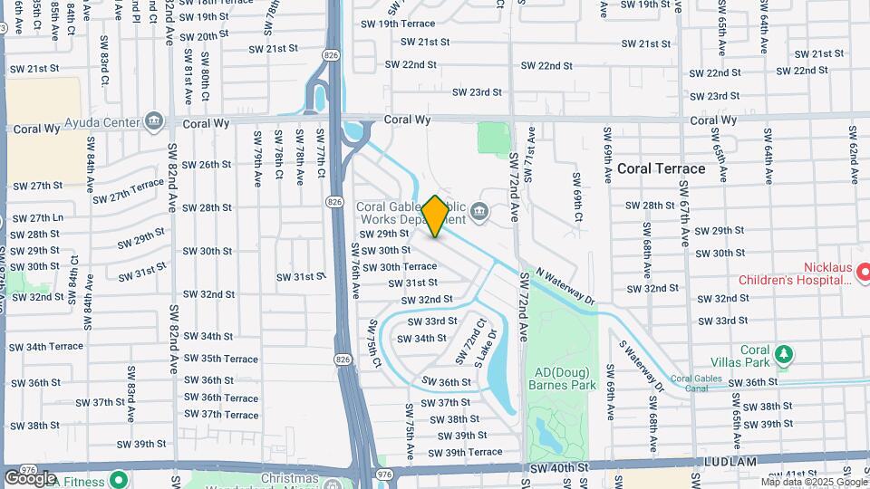 7388 S Waterway Dr Map and Location Details