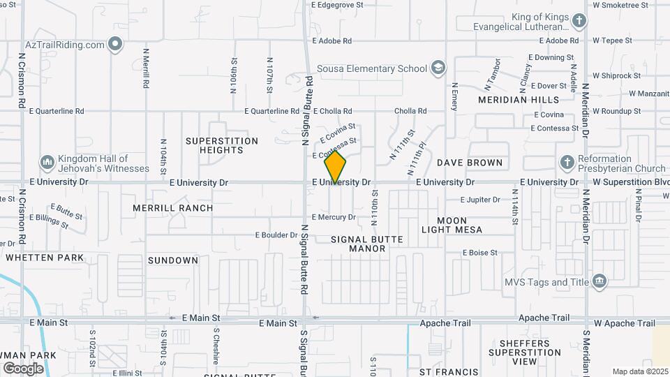 353 N Keith St Map and Location Details