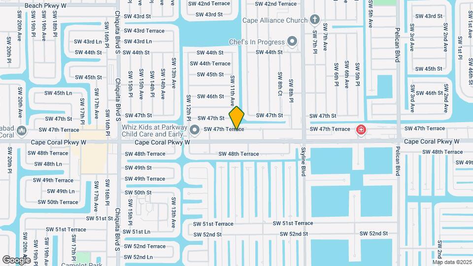 1016 SW 47th Ter Mapa y Detalles de la Ubicación