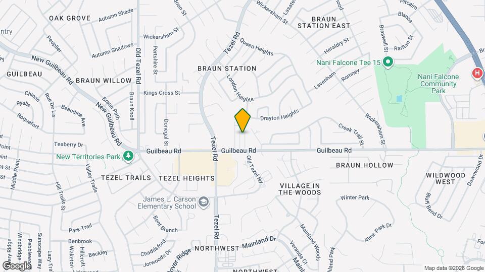 8430 Cranberry Hill Map and Location Details