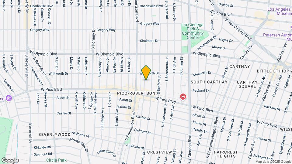1132 S Wooster St Map and Location Details