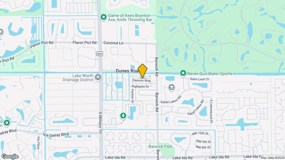 4574 Danson Way Map and Location Details