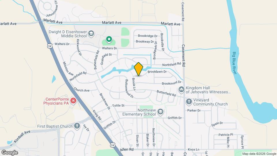 514 Brooklawn Dr Map and Location Details