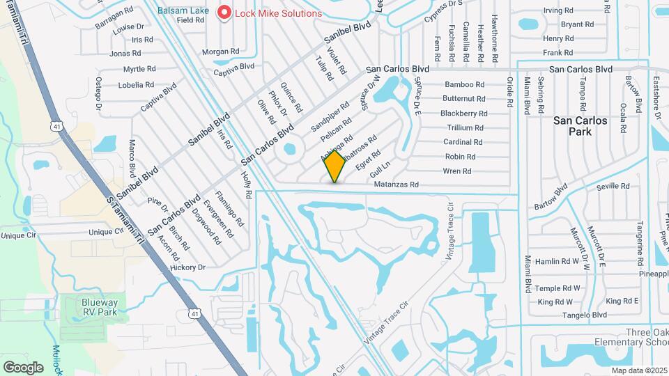 8124 Matanzas Rd Map and Location Details