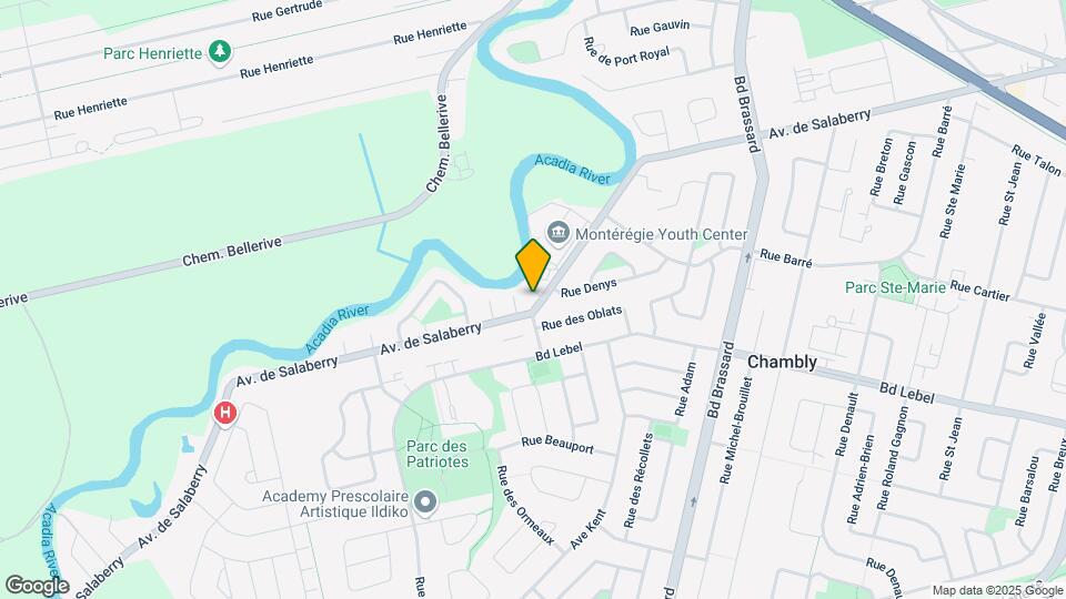 1545 de Salaberry Av Map and Location Details